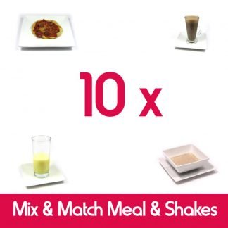 10 item mix and match shake bundle