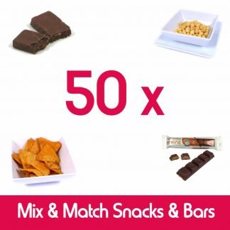 50 item mix and match snacks and bars
