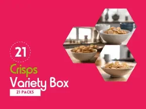 21 crisps variety box